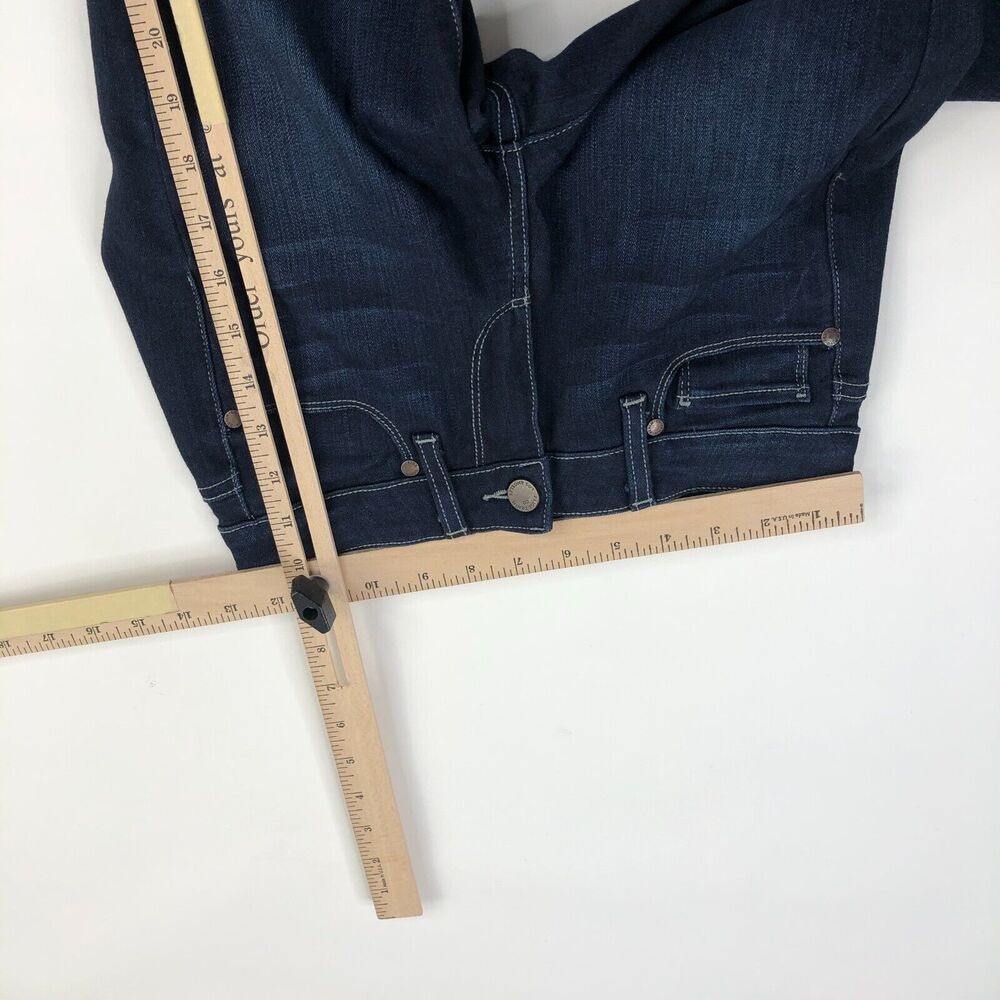 Paige 24 Tag (Actual 25W 28L) Verdugo Ankle Denim Stretch Mid Rise Jeans - Picture 5 of 7